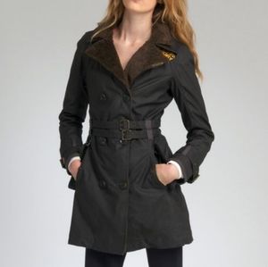 New Superdry Tan 0 Cotton Trench Coat S 
